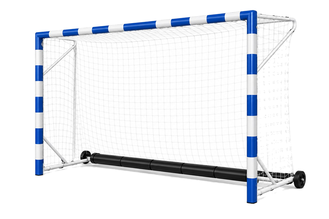 Juego de porterías de poste ovalado con sistema antivuelco Tutigool